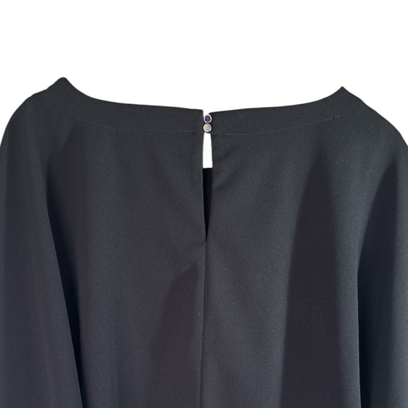 BANANA REPUBLIC Black Batwing Loose Fit Blouse, XL - Picture 5 of 7